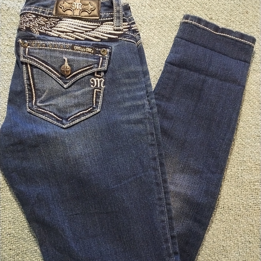 Miss Me Jeans Size 27 X 31 - Picture 4 of 6